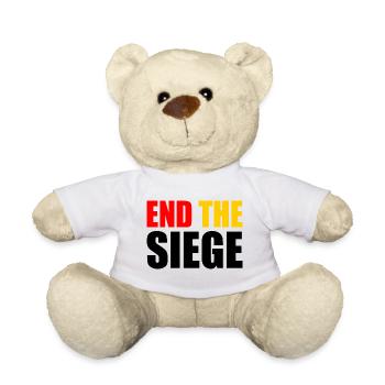 End the siege - Nounours - blanc - Devant