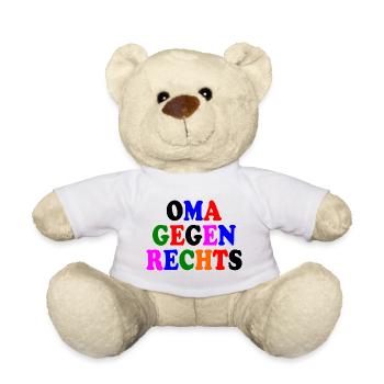 Oma gegen rechts - Teddy - Weiß - Vorne