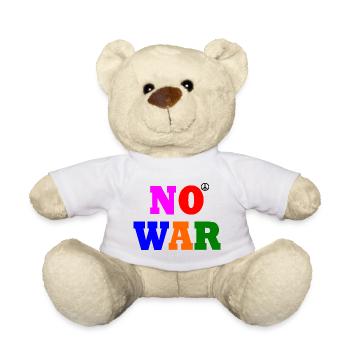 No war - Nounours - blanc - Devant