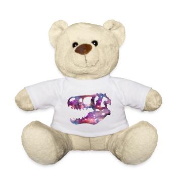Tyrannosaurus Rex Crâne Espace T-Rex cool - Nounours - blanc - Devant