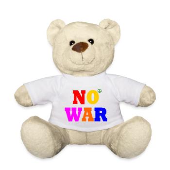 No war - Nounours - blanc - Devant