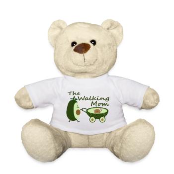 Avocat comme une mère qui marche - Nounours - blanc - Devant