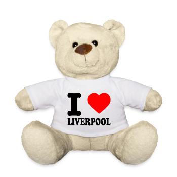 Liverpool - Teddy Bear - white - Front