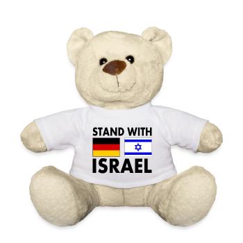 israel - Teddy Bear - white - Front