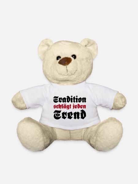 Tradition schlägt jeden Trend - Teddy - Weiß