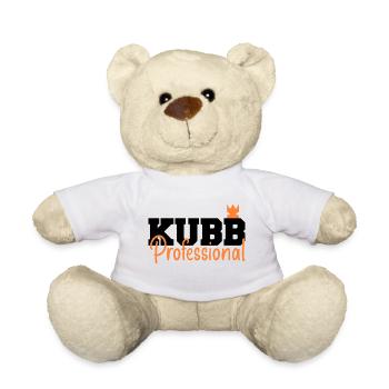Beach game - city chess games - Teddy Bear - white - Front