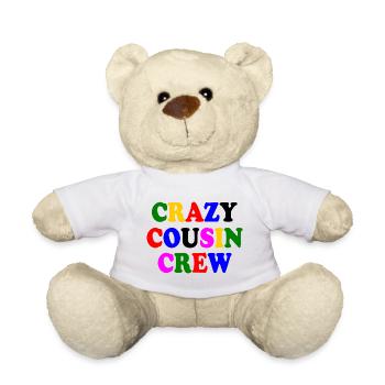 Crazy cousin crew - Nounours - blanc - Devant