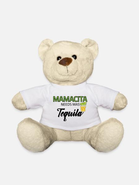 Mamacita needs mas Tequila - Teddy - Weiß