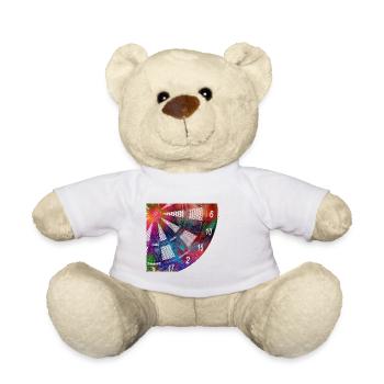 darts sport article #darts #sport - Teddy Bear - white - Front
