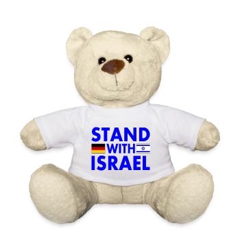Israel - Teddy Bear - white - Front