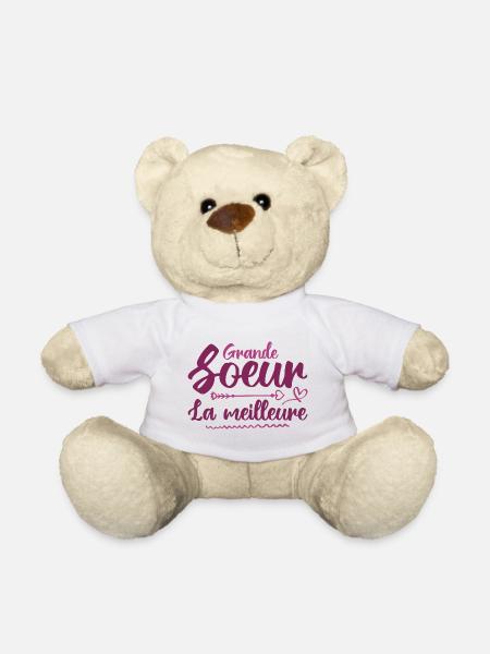 Meilleure grande sœur - Nounours - blanc