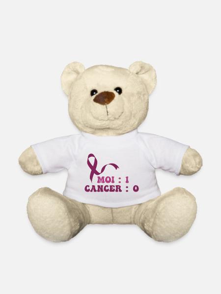 Cancer 0 Moi 1 - Nounours - blanc