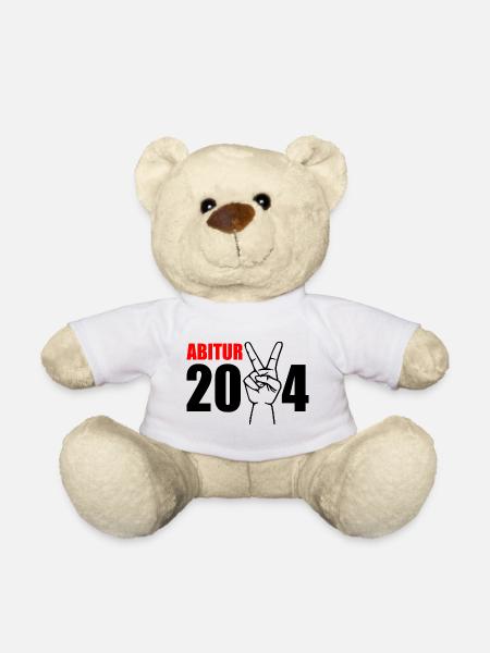 Abitur 2024 - Teddy - Weiß
