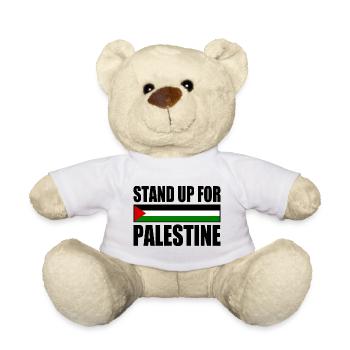 stand up for palestine - Teddy - Weiß - Vorne