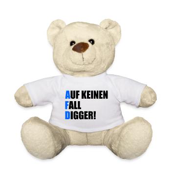 Certainement pas digga - Nounours - blanc - Devant