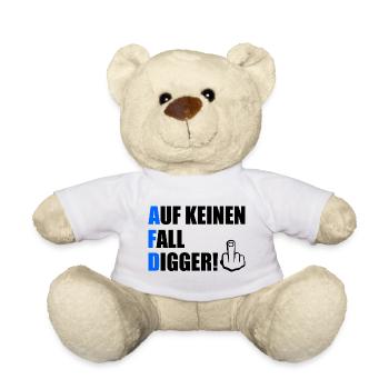 Certainement pas digga - Nounours - blanc - Devant