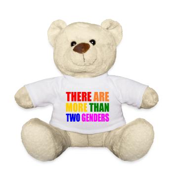 there are more than two genders - Teddy - Weiß - Vorne