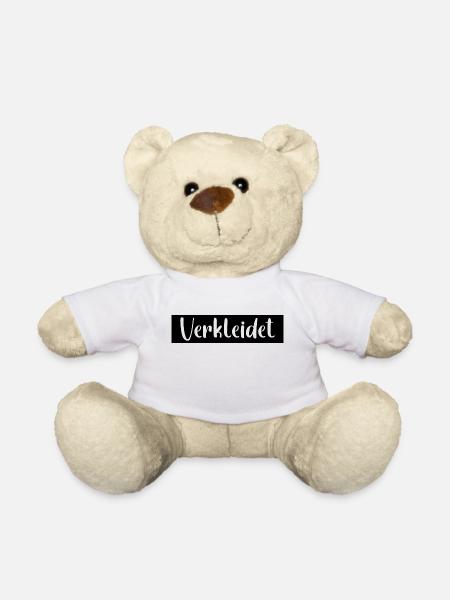 Verkleidet Karneval - Teddy - Weiß