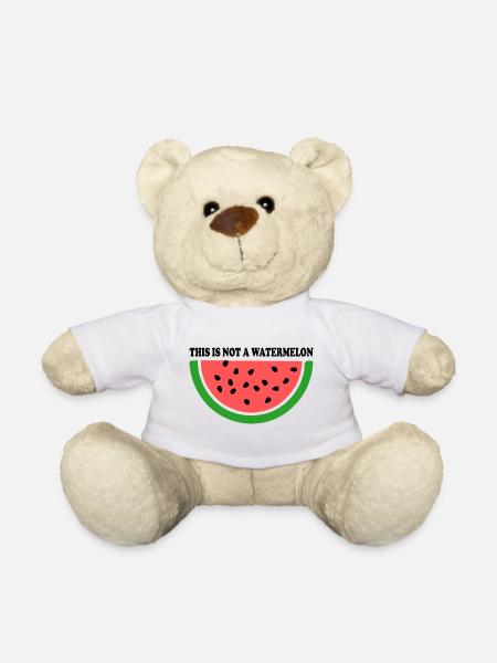 THIS IS NOT A WATERMELON - Nounours - blanc