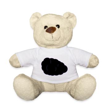 Kleine giftige Wolke - Teddy - Weiß - Vorne