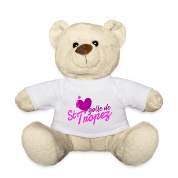 [ i ❤️ Golfe de St★Tropez ] - Nounours - blanc - Devant