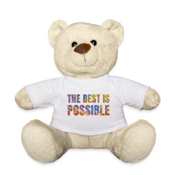 The best is possible - Nounours - blanc - Devant