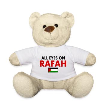 all eyes on rafah - Nounours - blanc - Devant