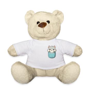 Kawaii Sacs Wolf - Nounours - blanc - Devant