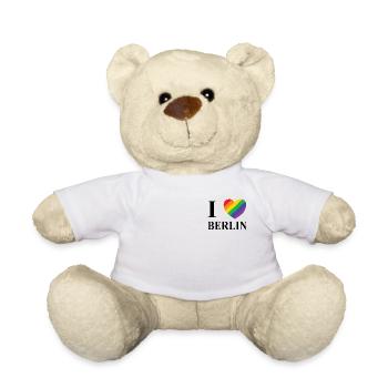 J’aime Berlin - Nounours - blanc - Devant