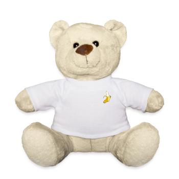 banana - Teddy Bear - white - Front