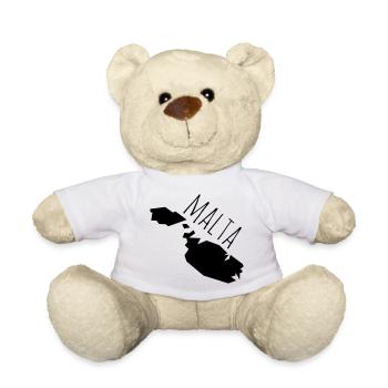 malta - Teddy Bear - white - Front