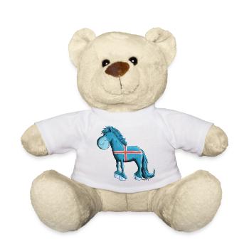 Der Isländer ist da - Teddy - Weiß - Vorne
