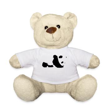 panda - Teddy Bear - white - Front