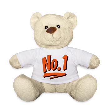 2541614 15510229 Nummer 1 - Teddy - Weiß - Vorne