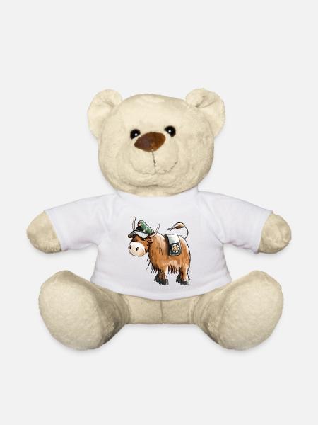 Bull comme officier de police - Police - animaux - drôle - Nounours - blanc