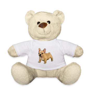 French bulldog - Teddy Bear - white - Front