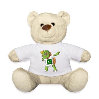 Pakistan tortue tamponnant - Nounours - blanc - Devant