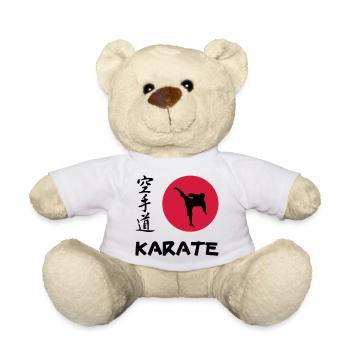 Karate - Nounours - blanc - Devant