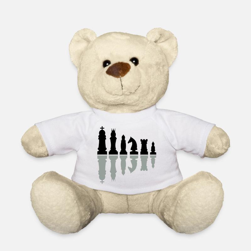 échecs - Nounours - blanc