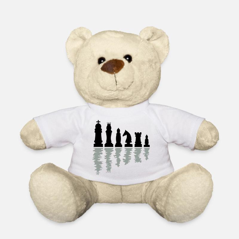 échecs - Nounours - blanc