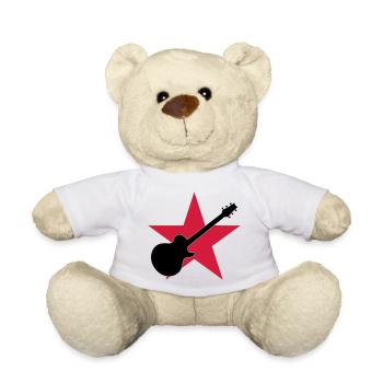 Guitar Player ! - Nounours - blanc - Devant