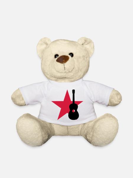 Guitarist / Gitarrist / Guitariste - Nounours - blanc