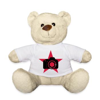 Photo / Fotografie - Teddy - Weiß - Vorne