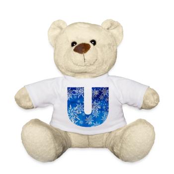 blaues winter u - Teddy - Weiß - Vorne