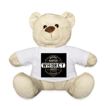 Whiskey - Teddy Bear - white - Front
