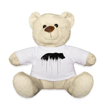 Bear - Teddy Bear - white - Front