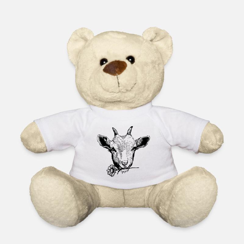 Chèvre - Nounours - blanc