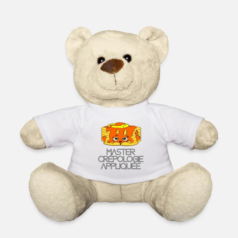 Kerzenhalter 1 - Teddy - Weiß