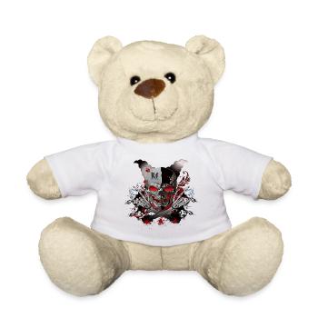 Diamant Skull - Nounours - blanc - Devant