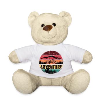 Retro-Mountainbike-Abenteuer - Teddy - Weiß - Vorne